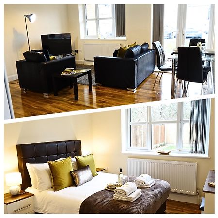 Luxury 2 Bed 2 Bath - Free Parking - 5Min To Airport - Sleeps 6 Apartment Ashford  Екстериор снимка